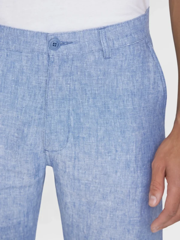 1070060-1432-1 KnowledgeCotton Apparel Moonlight Blue Chinos – Dame | Bukser