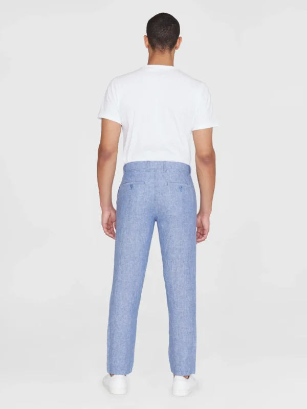 1070060-1432-2 KnowledgeCotton Apparel Moonlight Blue Chinos – Dame | Bukser