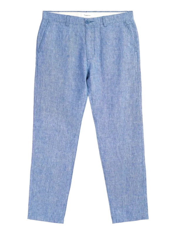 1070060-1432-5 KnowledgeCotton Apparel Moonlight Blue Chinos – Dame | Bukser