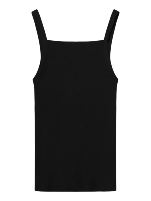 2010015-1300-7 KnowledgeCotton Apparel Top (Sort) – Dame | Top