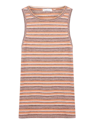 2010048-8032-5 KnowledgeCotton Apparel Stribet Top (Multifarvet) – Dame | Top