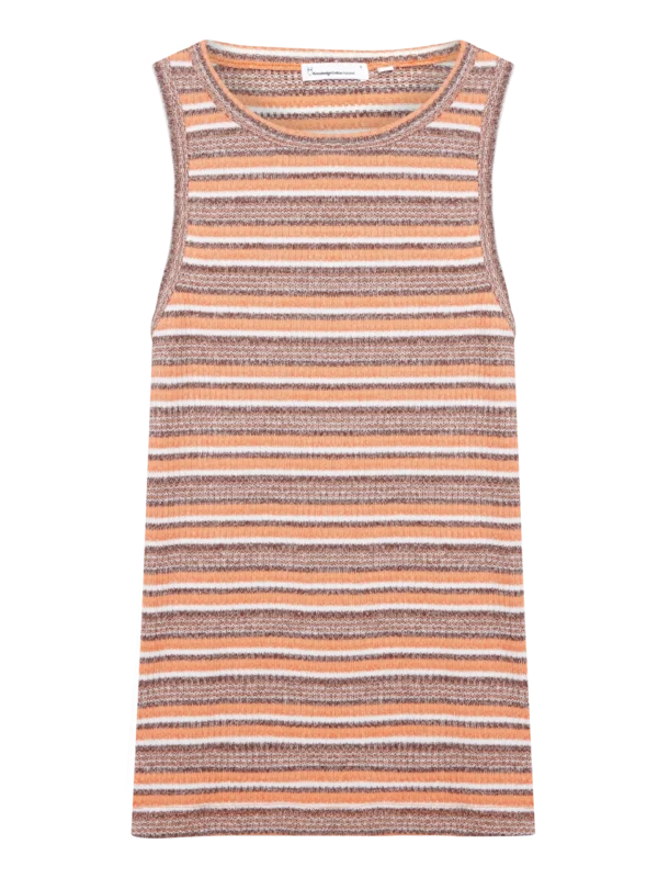 2010048-8032-5 KnowledgeCotton Apparel Stribet Top (Multifarvet) – Dame | Top