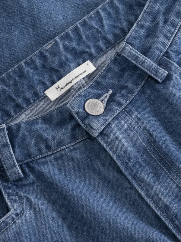KnowledgeCotton Apparel Denim Nederdel – Dame | Bukser