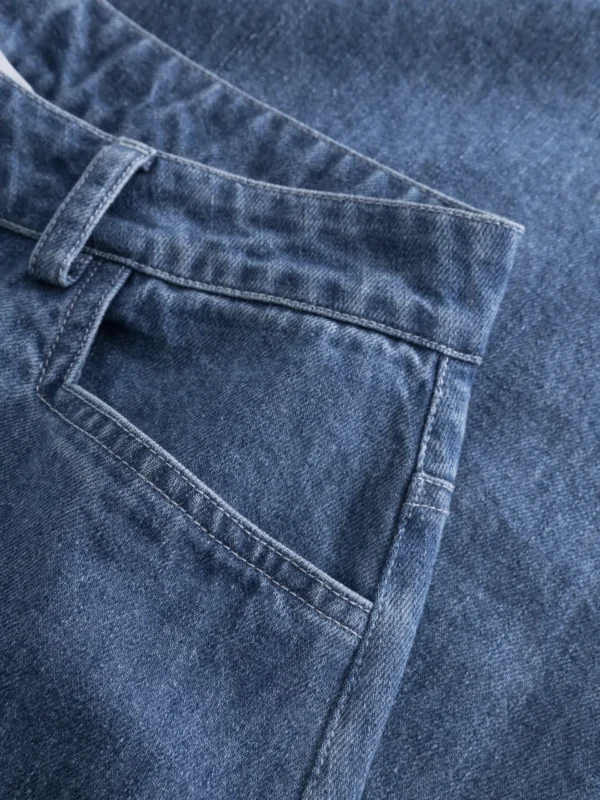KnowledgeCotton Apparel Denim Nederdel – Dame | Bukser