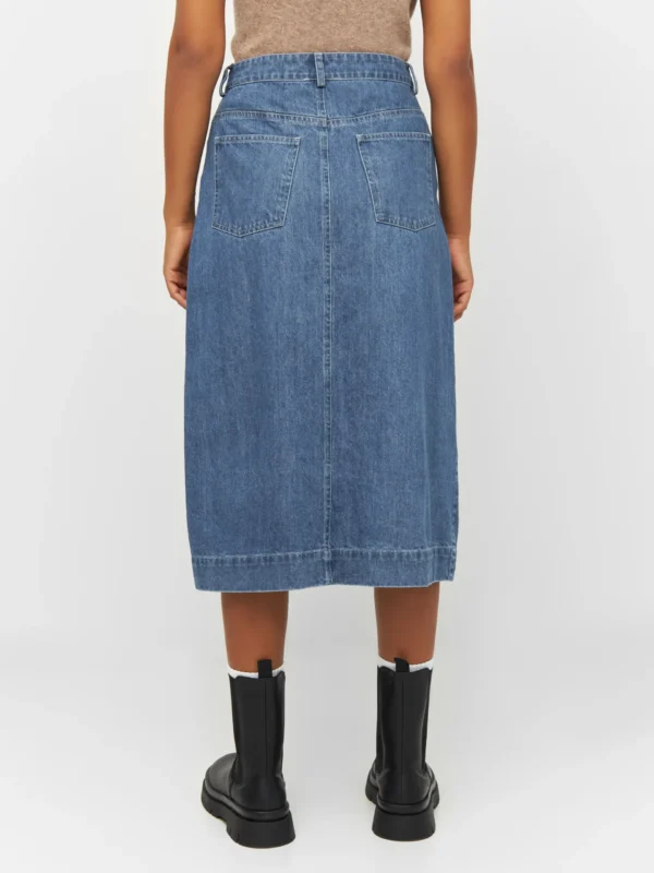 KnowledgeCotton Apparel Denim Nederdel – Dame | Bukser