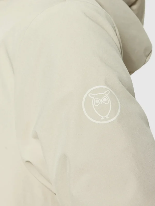 KnowledgeCotton Apparel Shell Jacket (Light Feather Grey) – Dame | Jakke