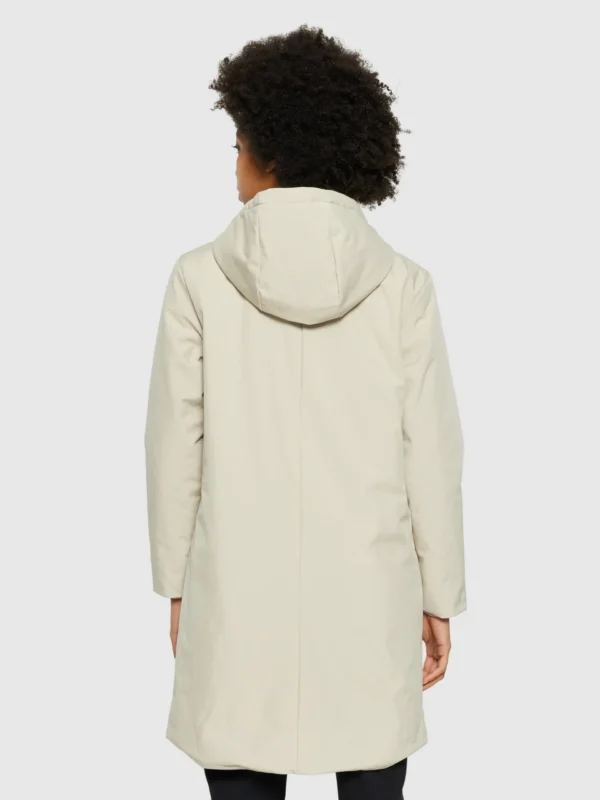 KnowledgeCotton Apparel Shell Jacket (Light Feather Grey) – Dame | Jakke