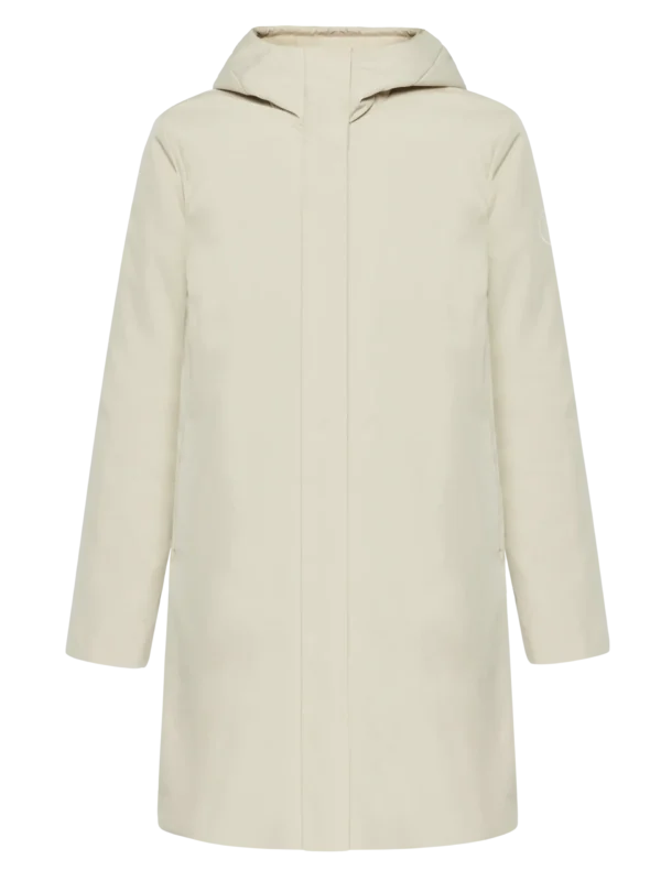 KnowledgeCotton Apparel Shell Jacket (Light Feather Grey) – Dame | Jakke