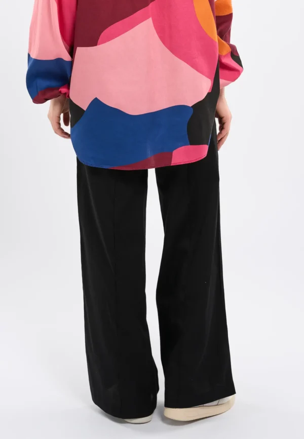 KnowledgeCotton Apparel Bomuldsbukser (Sort) – Dame | Bukser