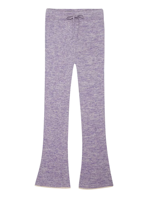2070038-1418-5 KnowledgeCotton Apparel Uldbukser (Violet) – Dame | Bukser