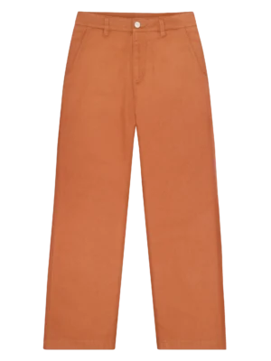 2070051-1426-5 KnowledgeCotton Apparel Posey Wide Mocha (High rise) – Dame | Bukser