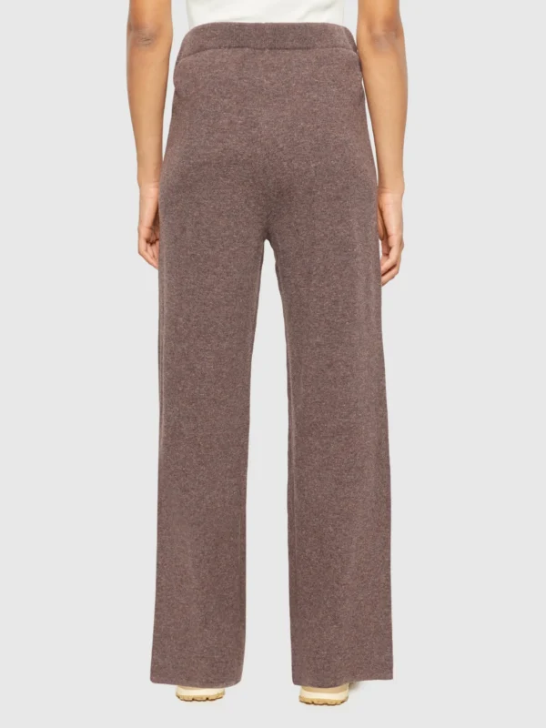 2070052-1243-3 KnowledgeCotton Apparel Uldbukser (Brun) – Dame | Bukser