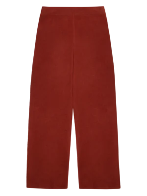 2070052-1478-5 KnowledgeCotton Apparel Uldbukser (Bordeaux) – Dame | Bukser