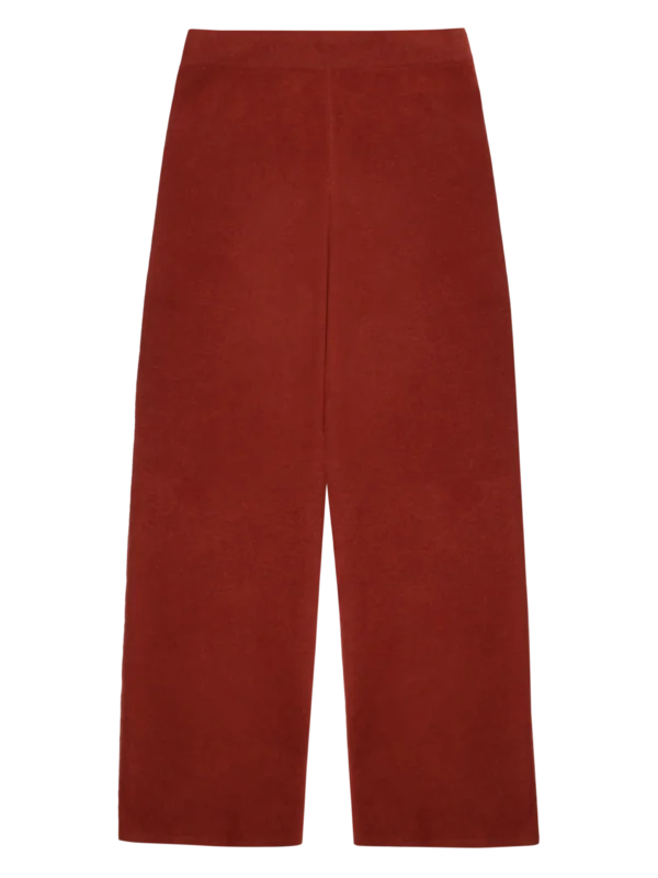 2070052-1478-5 KnowledgeCotton Apparel Uldbukser (Bordeaux) – Dame | Bukser