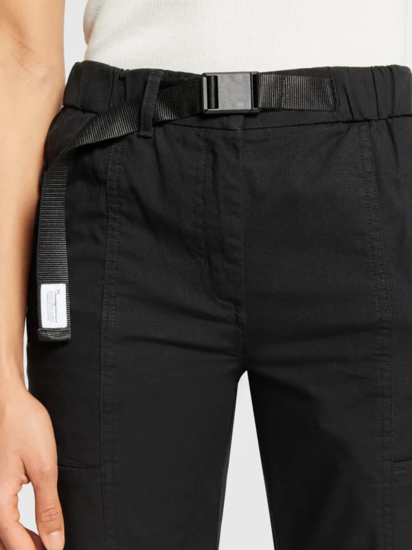 KnowledgeCotton Apparel Posey Wide (Sort) – Dame | Bukser