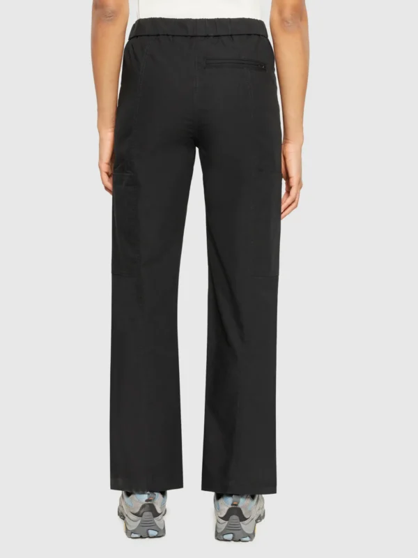 KnowledgeCotton Apparel Posey Wide (Sort) – Dame | Bukser