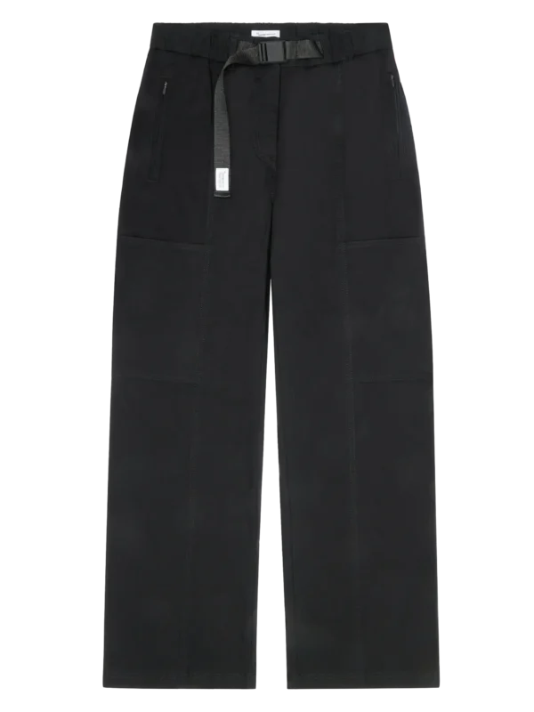 KnowledgeCotton Apparel Posey Wide (Sort) – Dame | Bukser