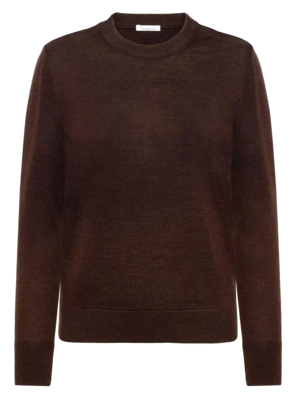 KnowledgeCotton Apparel Trøje (Brun) – Dame | Strik