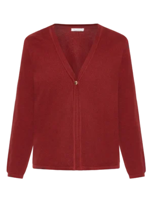 2080070-1478-5 KnowledgeCotton Apparel Trøje (Rød) – Dame | Strik