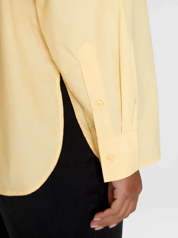 2090013-1352-1 KnowledgeCotton Apparel Skjorte (Gul) – Dame | Skjorte