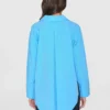 2090033-1445-3 KnowledgeCotton Apparel Skjorte (Turkis) – Dame | Skjorte
