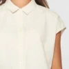 KnowledgeCotton Apparel Skjorte Top (Beige) – Dame | Skjorte