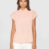 2090047-1469-2 KnowledgeCotton Apparel Skjorte Top (Lyserød) – Dame | Skjorte