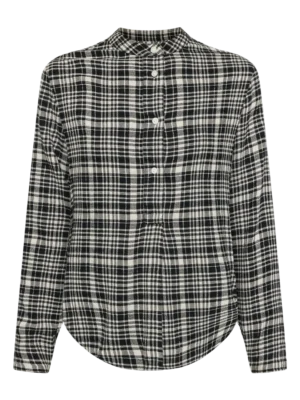 2090052-7021-5 KnowledgeCotton Apparel Ternet Skjorte (Navy) – Dame | Skjorte