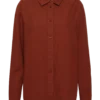 KnowledgeCotton Apparel Skjorte (Brun) – Dame | Skjorte