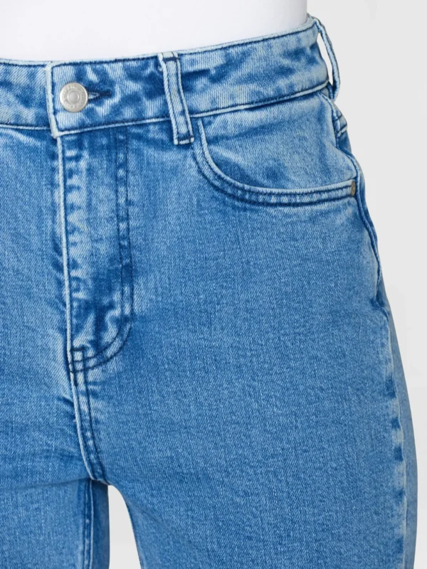 KnowledgeCotton Apparel Light Blue Denim Jeans (Mid rise) – Dame | Bukser
