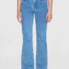 KnowledgeCotton Apparel Light Blue Denim Jeans (Mid rise) – Dame | Bukser
