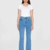 KnowledgeCotton Apparel Light Blue Denim Jeans (Mid rise) – Dame | Bukser
