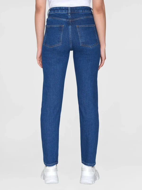 KnowledgeCotton Apparel Blue Denim Jeans (Mid rise) – Dame | Bukser