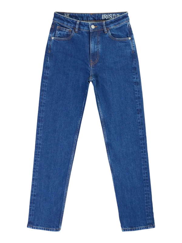KnowledgeCotton Apparel Blue Denim Jeans (Mid rise) – Dame | Bukser