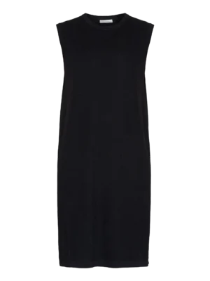 2200055-1300-9 KnowledgeCotton Apparel Uldkjole (Sort) – Dame | Kjole