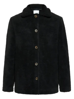 2280012-1300-5 KnowledgeCotton Apparel Uldjakke (Sort) – Dame | Jakke