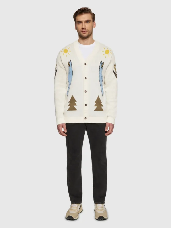 4080003-1387-2 KnowledgeCotton Apparel Strik Cardigan – Dame | Strik