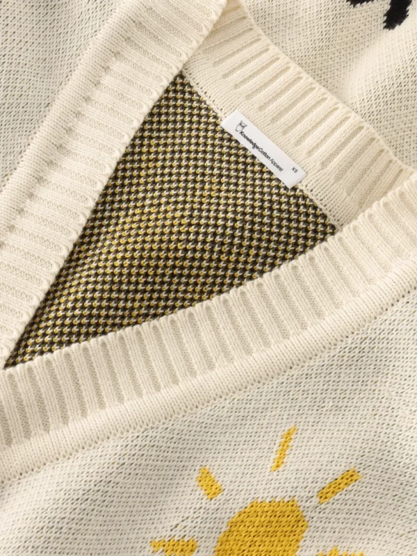 4080003-1387-7 KnowledgeCotton Apparel Strik Cardigan – Dame | Strik