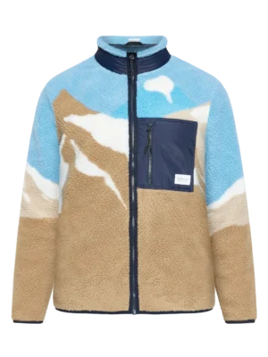 4280002-9921-9 KnowledgeCotton Apparel Fleecejakke (Multifarvet) – Dame | Jakke