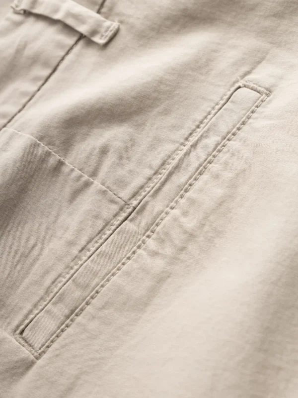 KnowledgeCotton Apparel Beige Chinos (Mid waist) – Dame | Bukser