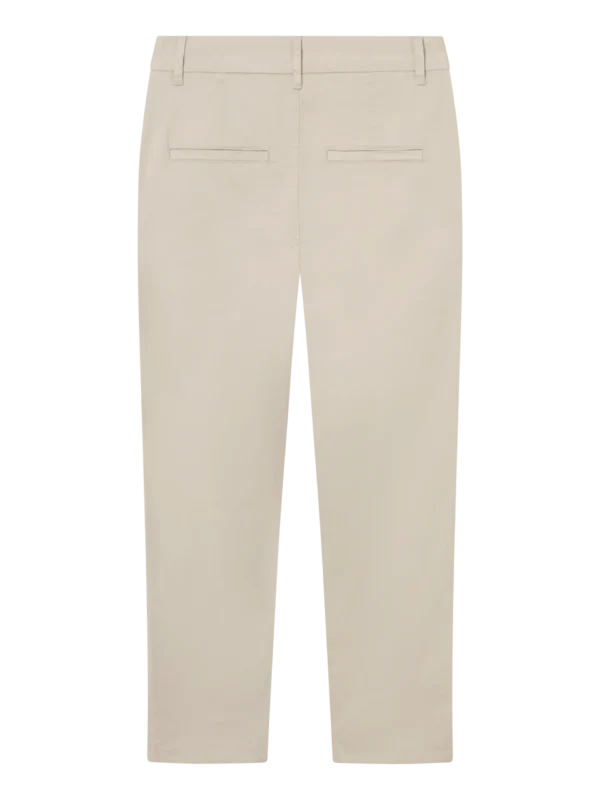 KnowledgeCotton Apparel Beige Chinos (Mid waist) – Dame | Bukser