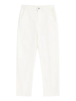 700007-1007-5 KnowledgeCotton Apparel Råhvid Bukser (Mid rise) – Dame | Bukser