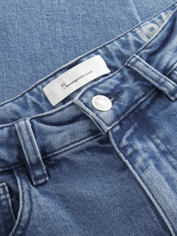 KnowledgeCotton Apparel Light Blue Denim Jeans (Mid rise) – Dame | Bukser