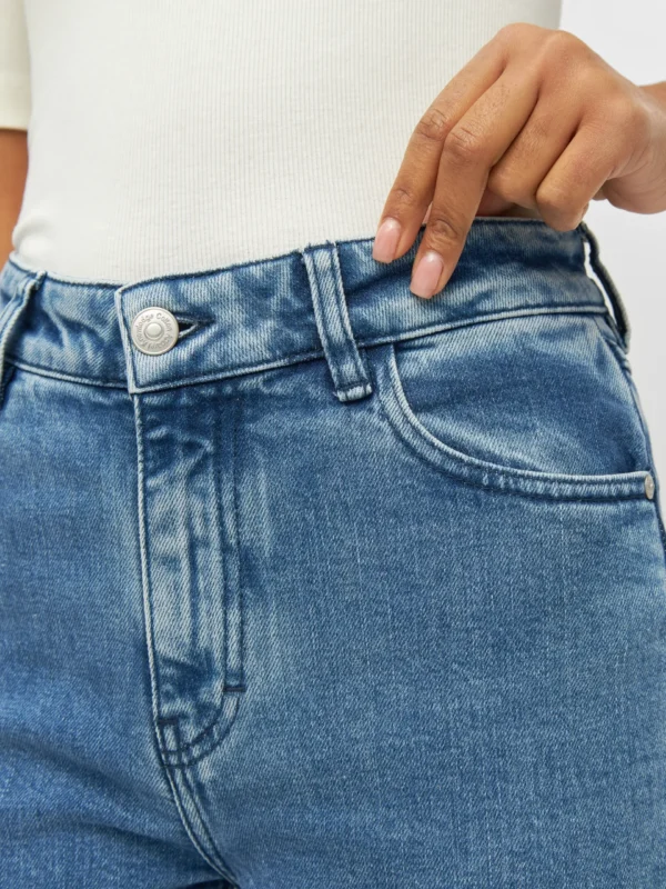 KnowledgeCotton Apparel Light Blue Denim Jeans (Mid rise) – Dame | Bukser