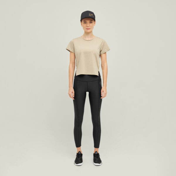 Active Long Tights Black 2 Cuera Active Long Tights (Sort) – Dame | Tights