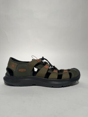 IMG_0110_3 Keen Seanik H2 Sandals - Forest Night/Dark Olive – Herre | Sko