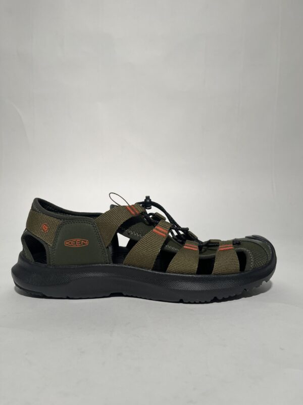 IMG_0110_3 Keen Seanik H2 Sandals - Forest Night/Dark Olive – Herre | Sko
