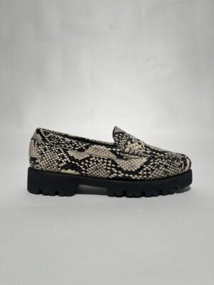 IMG_0233 G.H. Bass Weejuns 90s Penny Loafers Chunky (Snake) – Dame | Sko