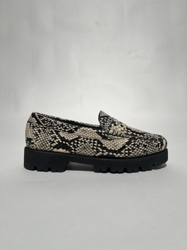 G.H. Bass Weejuns 90s Penny Loafers Chunky (Snake) – Dame | Sko