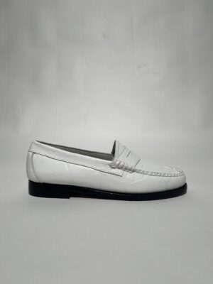 IMG_0238 G.H. Bass Weejuns Penny Loafers Hearts (Hvid) – Dame | Sko